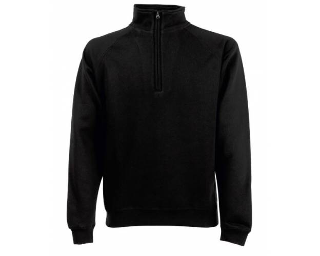 Fruit Of The Loom Men's Classic Zip Neck Sweat - 62114Q