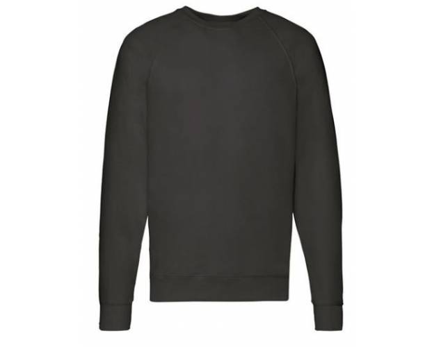 Fruit Of The Loom Lightweight Raglan Sweatshirt - 62138